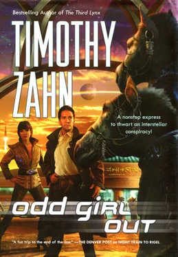 Timothy Zahn Odd Girl Out обложка книги