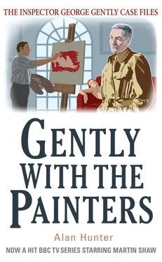 Alan Hunter Gently With the Painters обложка книги