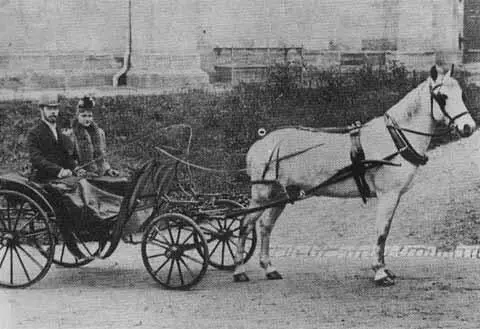 Помолвленная пара на прогулке Кобург апрель 1894 г Николай и Аликс - фото 16