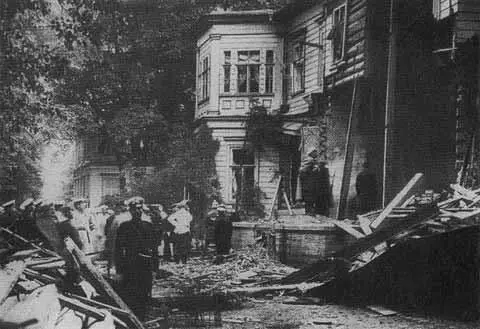 Дача П А Столыпина на Аптекарском острове после террористического акта 12 - фото 54