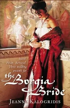 Jeanne Kalogridis The Borgia Bride обложка книги