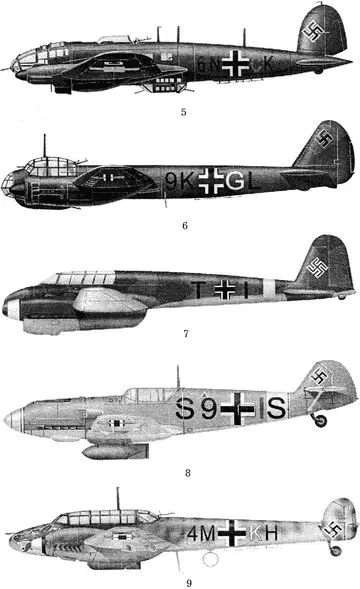 Основные типы самолетов люфтваффе нанесшие удар по СССР 22 июня 1941 г 1 - фото 67