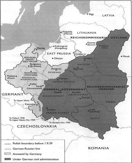 2 Poland under Nazi occupation 3 The Western offensive 1940 the - фото 2