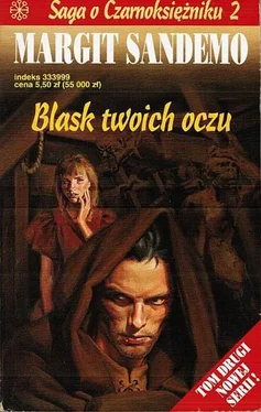 Margit Sandemo Blask twoich oczu обложка книги