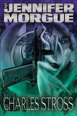 Charles Stross The Jennifer Morgue обложка книги