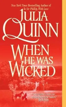 Julia Quinn When He Was Wicked обложка книги