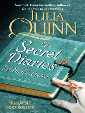 Julia Quinn The Secret Diaries of Miss Miranda Cheever обложка книги