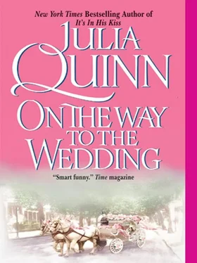 Julia Quinn On The Way To The Wedding обложка книги