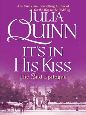 Julia Quinn It’s In His Kiss Epilogue II обложка книги