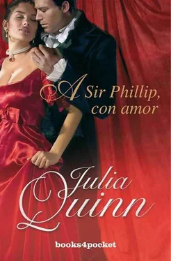 Julia Quinn A Sir Phillip Con Amor обложка книги