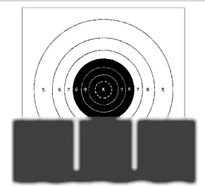 Figure 24b Improper Control of sight alignment is not precise Distinct - фото 14