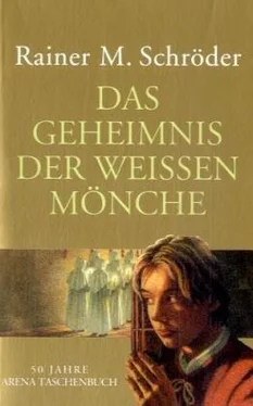 Rainer Schröder Das Geheimnis der weißen Mönche обложка книги