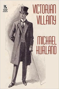 Michael Kurland Victorian Villainy обложка книги