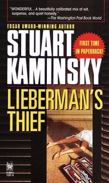Stuart Kaminsky Lieberman's thief обложка книги