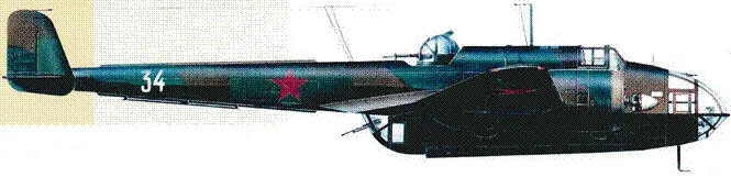 Hampden TBI бн 34 из 3 ДЭ 9 Гв МТДП Экипаж мп лт Макридин мп лт - фото 32