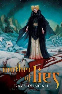 Dave Duncan Mother of Lies обложка книги