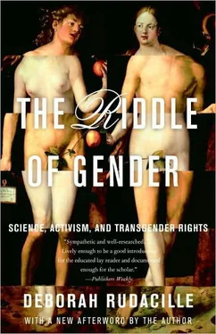 Deborah Rudacille The Riddle of Gender обложка книги
