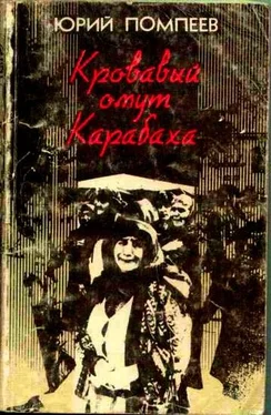Юрий Помпеев Кровавый омут Карабаха обложка книги