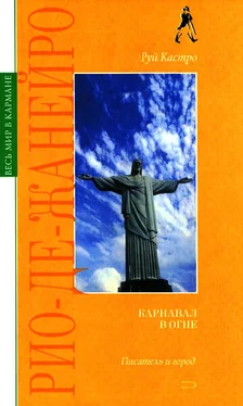 Руй Кастро Рио-де-Жанейро: карнавал в огне обложка книги