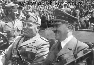 Benito Mussolini Adolf Hitler 10 июня Муссолини объявил войну уже - фото 55
