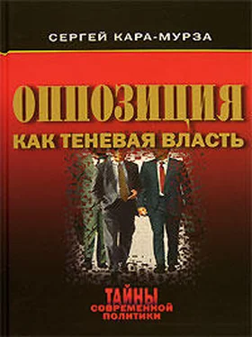 Сергей Кара-Мурза Оппозиция как теневая власть обложка книги