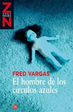 Fred Vargas El hombre de los círculos azules обложка книги