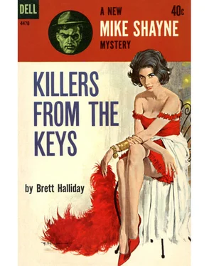 Brett Halliday Killers from the Keys обложка книги