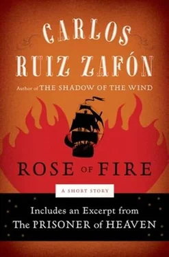 Carlos Zafón Rose of Fire обложка книги