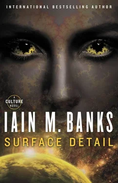 Iain Banks Surface Detail обложка книги