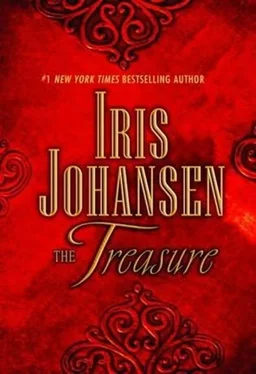 Iris Johansen The Treasure обложка книги