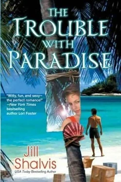 Jill Shalvis The Trouble With Paradise обложка книги