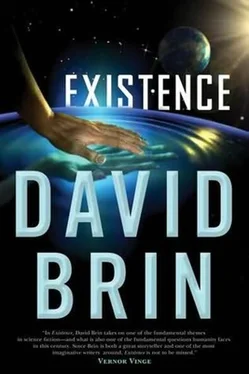 David Brin Existence обложка книги