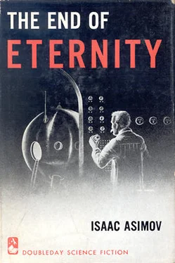 Isaac Asimov The End of Eternity обложка книги