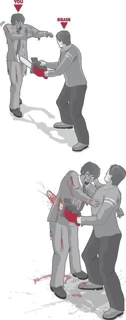 Combat Quiz 1 Someone just stabbed a knife in my back I should a Seek - фото 149