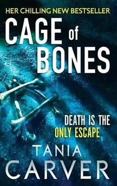 Tania Carver Cage of Bones обложка книги