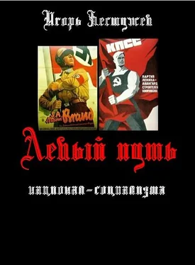 Игорь Бестужев Левый путь национал-социализма обложка книги