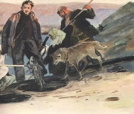 Уже много добыли рыбы когда к рыбакам подошёл Юрий Михайлович с убитым гусем в - фото 19