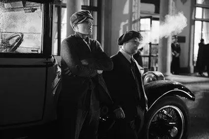 Michael Pitt as Jimmy Darmody L with Stephen Graham as Al Capone Michael - фото 29