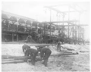The Boardwalk Erection of the first steelsupported Boardwalk 1896 - фото 65