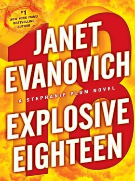 Janet Evanovich Explosive Eighteen обложка книги