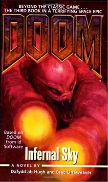 Дэфид аб Хью DOOM: Небо в огне обложка книги