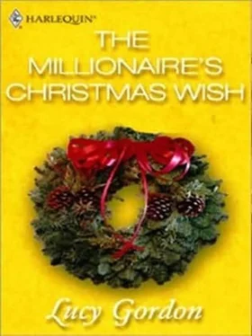 Lucy Gordon The Millionaire’s Christmas Wish обложка книги