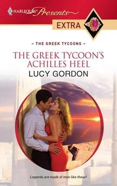 Lucy Gordon The Greek Tycoon's Achilles Heel обложка книги