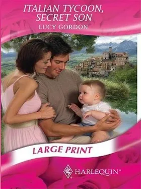 Lucy Gordon Italian Tycoon, Secret Son обложка книги