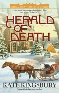 Kate Kingsbury Herald Of Death обложка книги