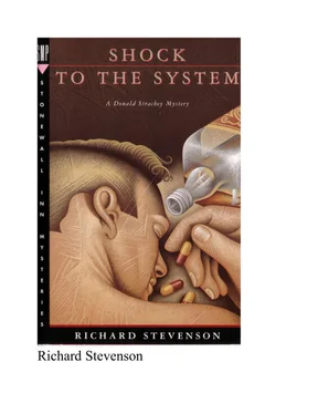 Richard Stevenson Shock to the system обложка книги