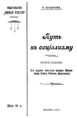 Александр Богданов - Путь к социализму