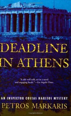 Petros Markaris Deadline in Athens обложка книги