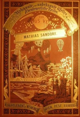 Jules Verne Mathias Sandorf обложка книги