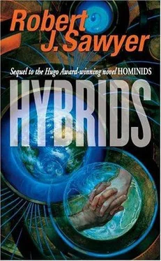 Robert Sawyer Hybrids обложка книги